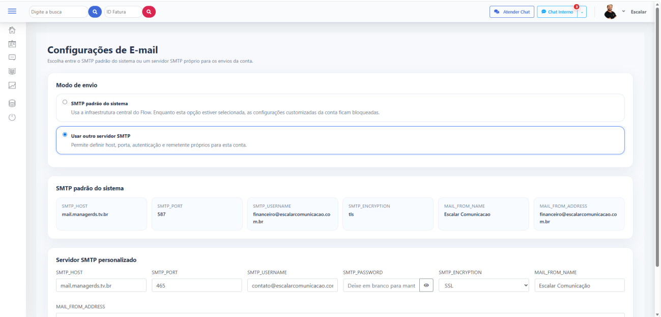 Histórico que preserva contexto no FlowChat